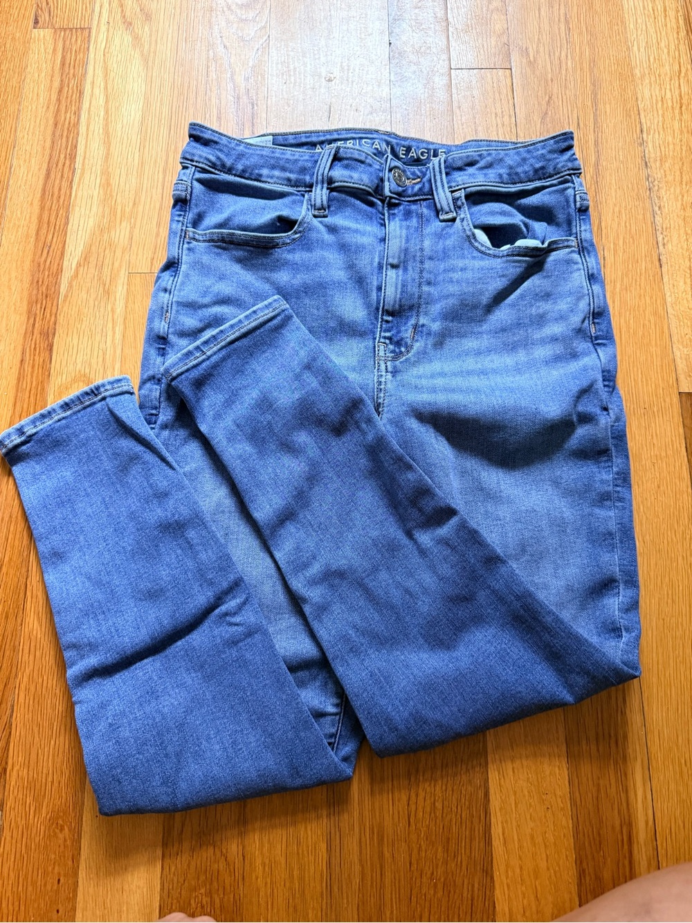American Eagle Outfitters Women’s Medium Blue Skinny Jeans